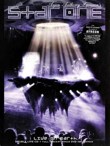 Cd + Dvd Arjen Anthony Lucassen's Star One - Live On Earth 2