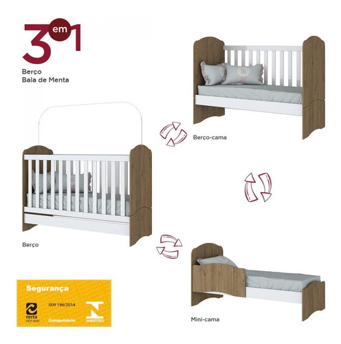 Imagem 6 de 12 de Quarto Infantil Com Guarda Roupa 3 Portas Cômoda E Hh