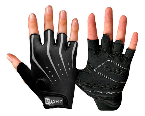 Guantes Gym Tacticos Pesas Crossfit Gimnasio Maxfit St006