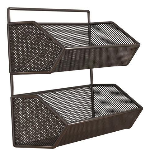 Cubo De Almacenamiento De Malla Para Cocina, Cesta Metálica