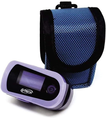 Oxímetro Digital G-tech Portátil De Dedo Oled Graph