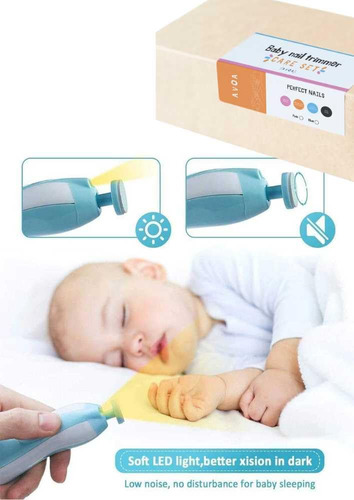 Avoa - Cortadora De Uñas Para Bebés, Eléctrica, Segura, Kit