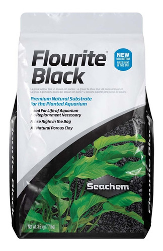 Sustrato Negro Seachem Flourite Black X 3.5 Kg Plantado