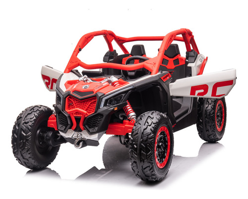 Montable Eléctrico Para Niños Aeiou Can-am Kdca001 Color Rojo