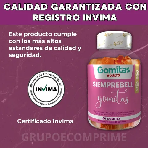 Gomitas Bbl Aguaje Maca Fenogre