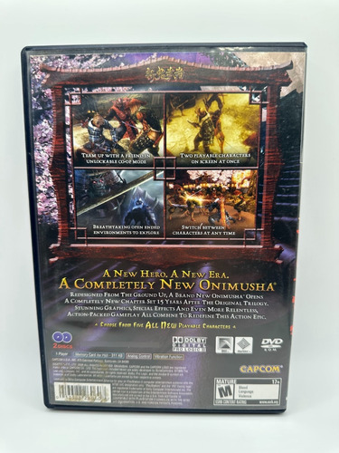 Onimusha Dawn Of Dreams - Ps2 (Reacondicionado)