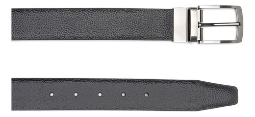 Cinturón Reversible Ailton Flexi Hombre - Estilo 120410 Color Negro-Café Talla 42