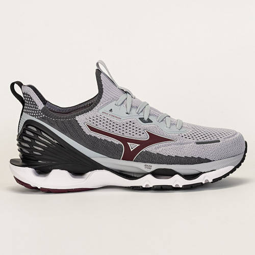 Tênis Mizuno Wave Endeavor color cinza/preto - adulto 39 BR