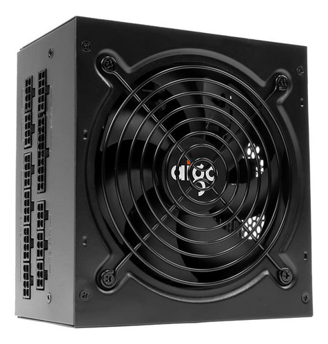 Fonte Aigo Ax750, 750w, Full-modular, 80 Plus Gold, Preto