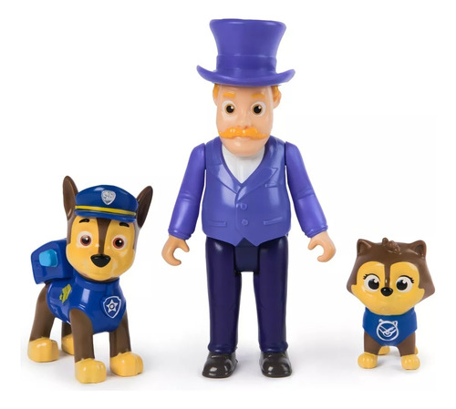 Chase Humdinger Cat Chase 3 Figuras Muñecos