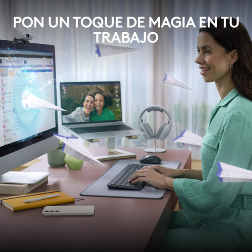 Teclado Inalámbrico Logitech Signature Slim K950 Grafito