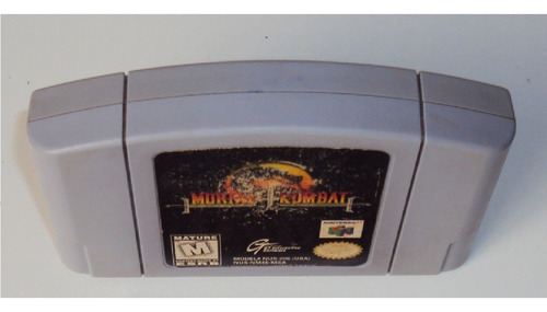 Mortal Kombat 4 Original Americano Para Nintendo 64 (Usado)