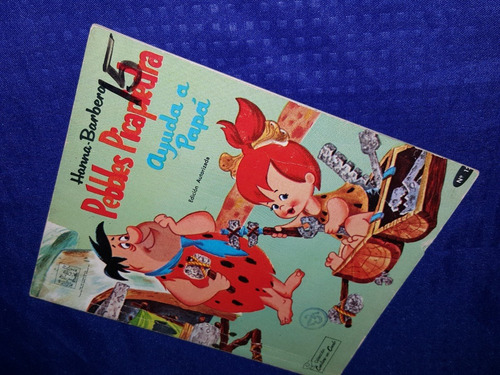 Pebbles Picapiedra Ayuda A Papá Hanna Barbera 1966 No. 12 (Usado)