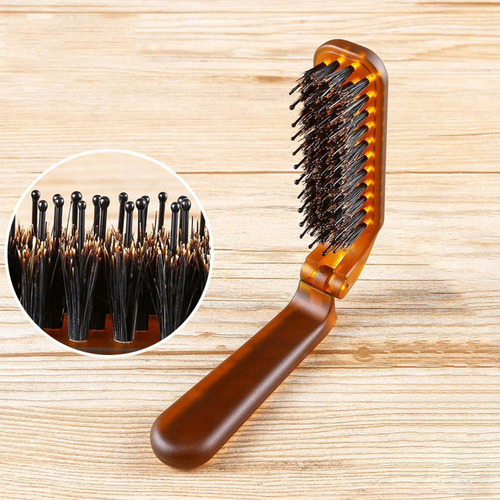 M De Cerdas Plegable Peine Plegable Para El Cabello De Pelo