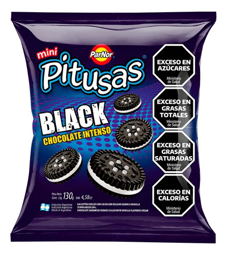 Pitusas Galletitas Rellenas 160grs - Combo X 10u Surtidas