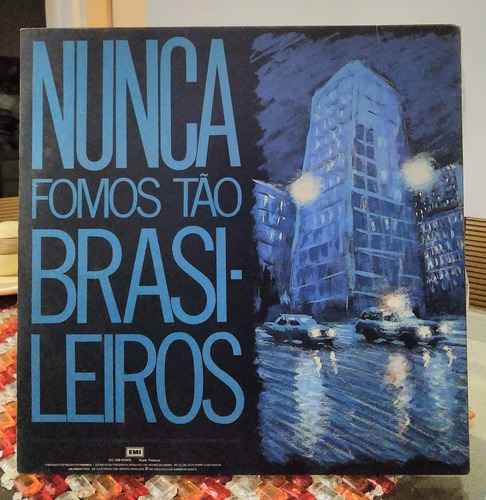 Lp Plebe Rude-nunca Fomos Tão Brasileiros Original Zero Punk