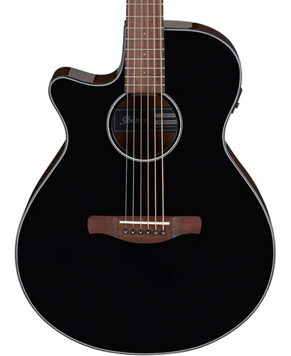 Guitarra Electroacústica Ibanez Aeg50l-bkh Aeg Zurda Negra