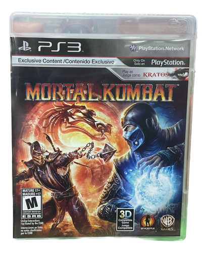 Mortal Kombat | Ps3 | Completo | Garantizado | Play Again *  (Reacondicionado)