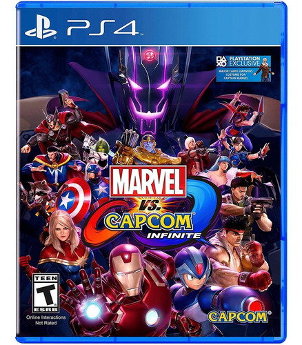 Marvel Vs Capcom: Infinite Usado Playstation 4 Físico Vdgmrs