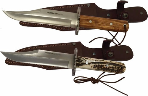 Imagen 1 de 3 de Cuchillo De Caza Venado Gran Cazador 17cm Olivo Español.