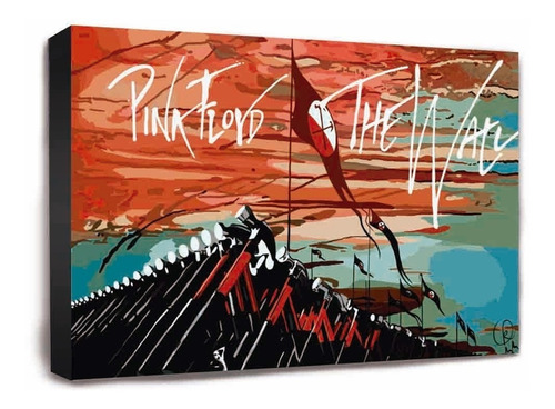 Pink Floyd - Roger Waters - Rock - Cuadro De 50x73 Cm