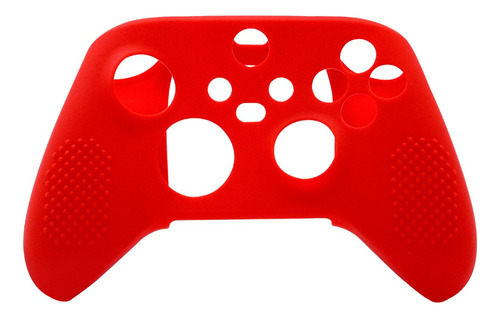 Funda Silicon Compatible Con Control Xbox One Series X Rojo
