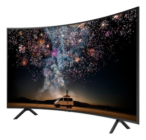 Imagen 2 de 5 de Smart TV Samsung Series 7 UN55RU7300FXZX LED curvo 4K 55" 110V - 127V