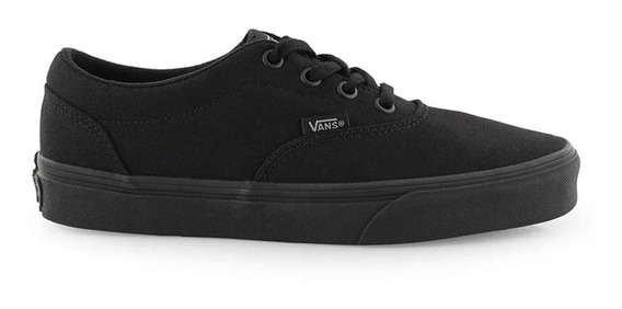 vans negras mujer