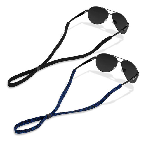 Half Crescen Correa Para Gafas (paquete De 2) Correa Deporti