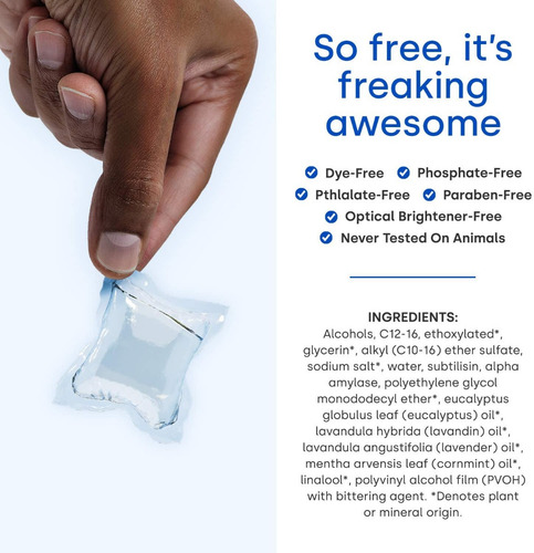 Imagen 2 de 4 de Capsulas Detergente Ropa Manchas Dificiles Olores Natural