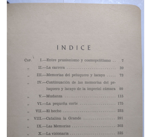 Catalina La Grande Por W. Hoffmann S5 (Usado)