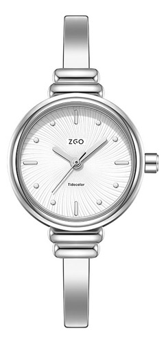 Reloj De Cuarzo Zgo Watch, Ligero, De Lujo, Impermeable, Par