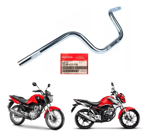 Guidão Cg 160 Fan Start Titan 2016 A 2024 Original Honda