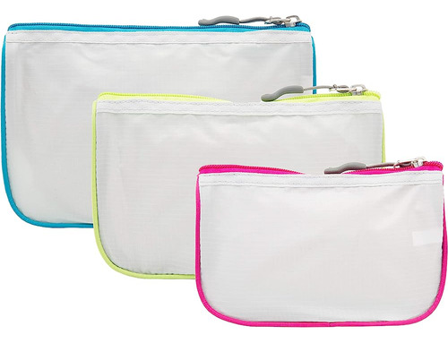 Travelon Set De 3 Bolsas Canalizadas Surtidas