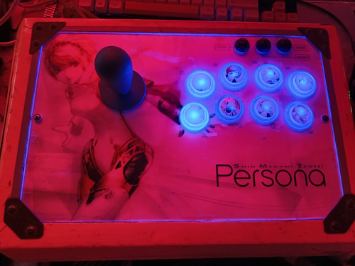 Arcade Stick Aegis Retro Iluminado Persona 3 Ps3/pc