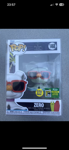 Funko Pop The Nightmare Before Christmas Zero 1468 Glow Summ