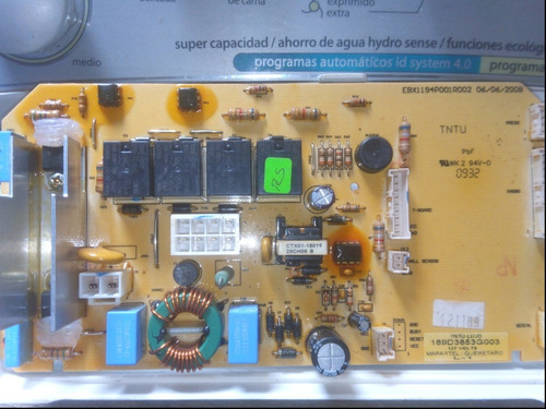 Imagen 2 de 2 de Panel De Control Lavadora Mabe Y Tarjeta