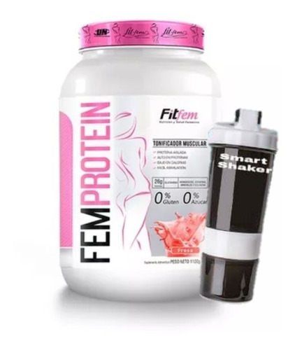 Fem Protein .proteina De Mujer + Shaker ¡¡delivery Gratis !!