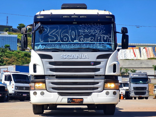 Imagem 3 de 25 de Scania P360 Opticruise 6x2 Ar Condi Motor Novo Automática