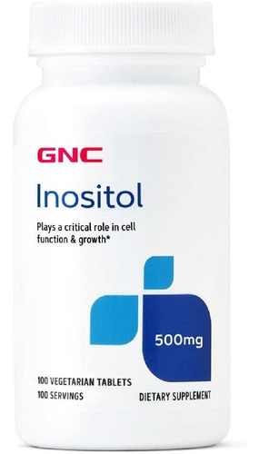 Inositol 500 Mg Gnc 100 Tabletas Vegetarianas