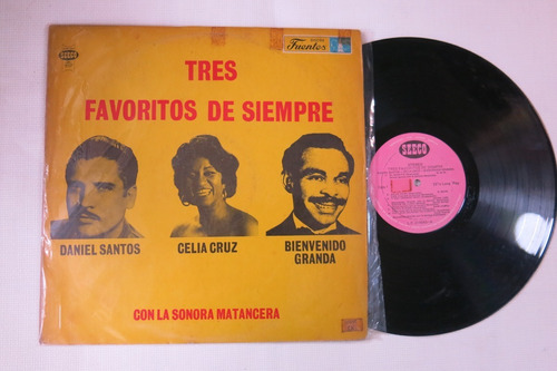 Vinyl Vinilo Lp Acetato Daniel Santos Celia Y Mas Tres Favor