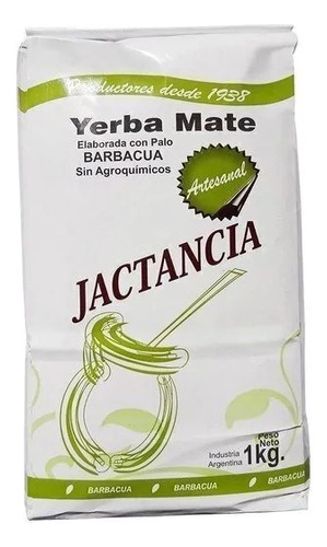 Yerba Mate Jactancia X 1 Kg