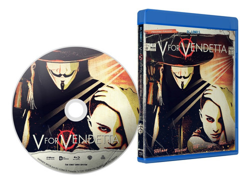 V De Venganza (2005) - V For Vendetta - Bluray