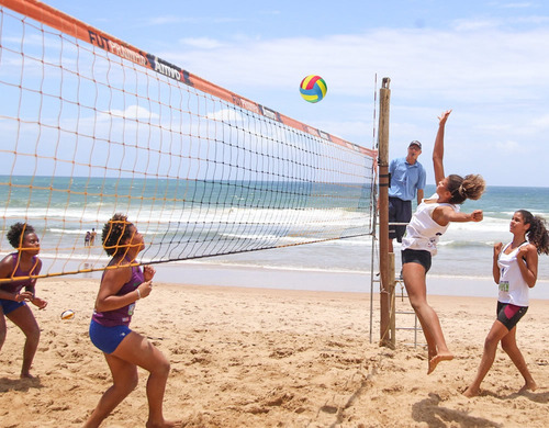 Bola De Eva Vôlei Piscina Praia Colorida Infantil Campo