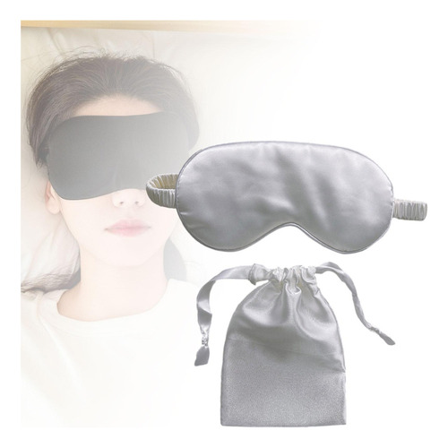 De Seda Simulada Para Dormir, Cubierta Para Sombra De Ojos,