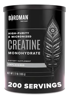 Birdman Monohidrato De Creatina Micronizada En Polvo