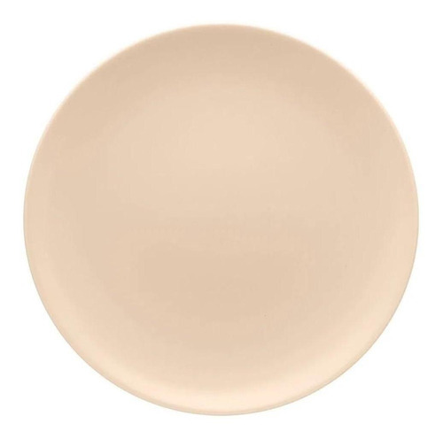 Plato Oxford de satén Unni Merengue de 26 cm