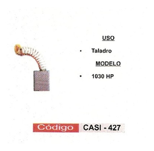 Carbon Taladro Hp - 1030  Makita Casi-427