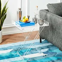 Comprar Designstyles Acrylic Decor Fordable Table Table