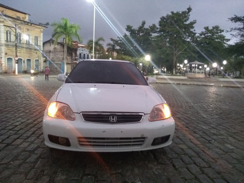 Honda Civic Completo 1.6 Banco De Couro Ipva Pago Placa Merc